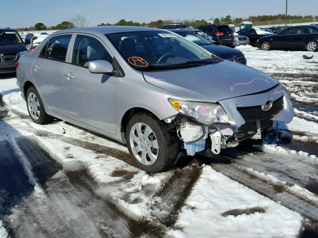 1NXBU4EE8AZ354346 - 2010 TOYOTA COROLLA BA SILVER photo 1