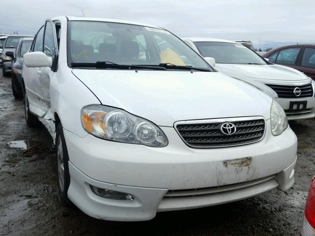 1NXBR32E06Z701451 - 2006 TOYOTA COROLLA CE WHITE photo 1