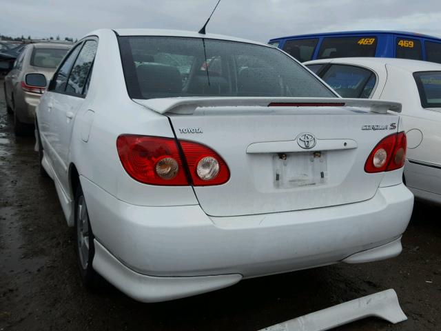 1NXBR32E06Z701451 - 2006 TOYOTA COROLLA CE WHITE photo 3