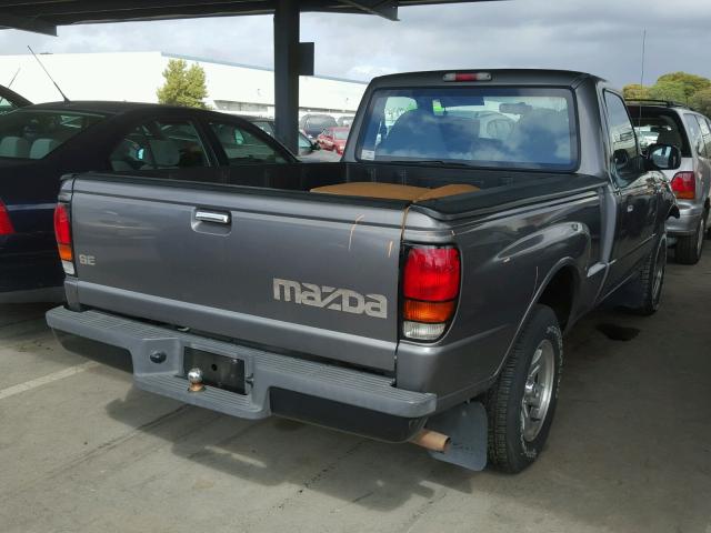 4F4YR12C8YTM26414 - 2000 MAZDA B2500 GRAY photo 4