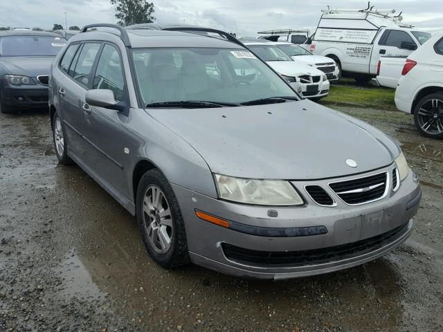 YS3FD59Y661018485 - 2006 SAAB 9-3 BASE GRAY photo 1