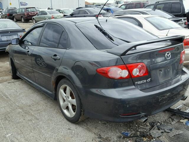 1YVHP84D145N55388 - 2004 MAZDA 6 S GRAY photo 3