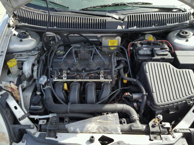 1B3ES56C05D258227 - 2005 DODGE NEON SXT SILVER photo 7