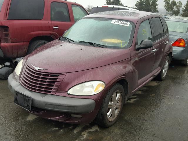 3C8FY68B62T329544 - 2002 CHRYSLER PT CRUISER PURPLE photo 2