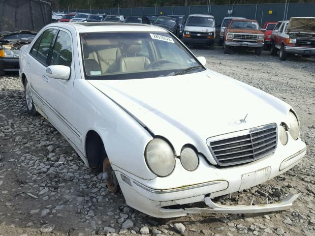 WDBJF65J41B171247 - 2001 MERCEDES-BENZ E 320 WHITE photo 1