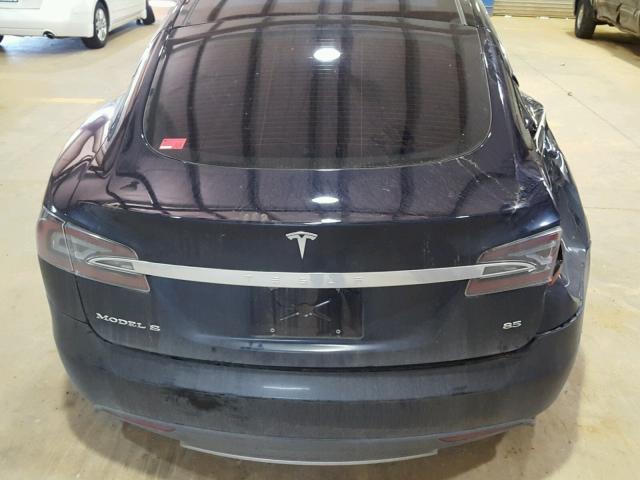 5YJSA1DN5DFP16174 - 2013 TESLA MODEL S BLUE photo 7