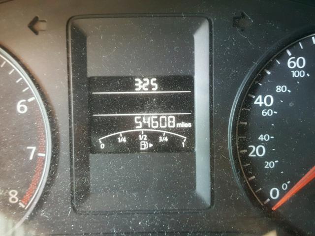 3VW2K7AJ3EM373845 - 2014 VOLKSWAGEN JETTA BASE 蓝色 照片 8