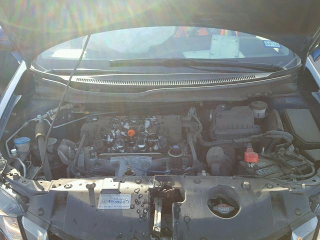 2HGFB2F91FH516394 - 2015 HONDA CIVIC EXL 蓝色 照片 7