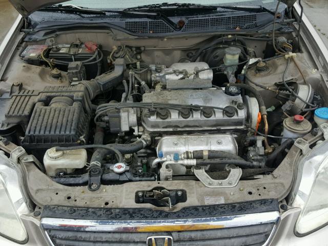 2HGEJ8649YH512697 - 2000 HONDA CIVIC EX ბეჟი ფოტო 7