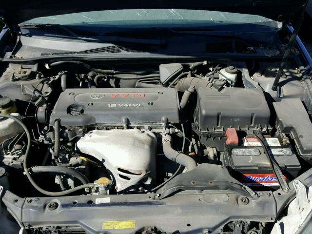 4T1BE30K95U043275 - 2005 TOYOTA CAMRY LE BLUE photo 7