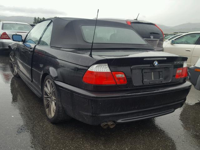 WBABW53414PL47382 - 2004 BMW 330 CI BLACK photo 3