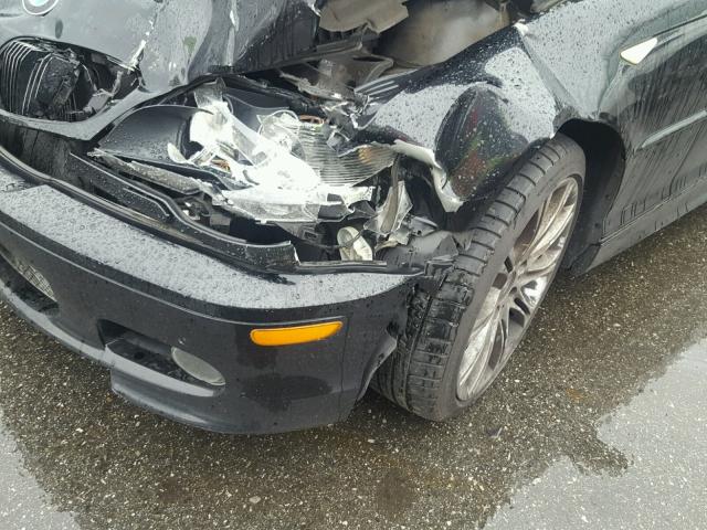 WBABW53414PL47382 - 2004 BMW 330 CI BLACK photo 9