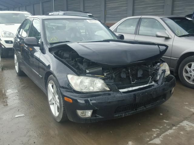 JTHBD192220052481 - 2002 LEXUS IS 300 BLACK photo 1