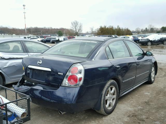 1N4BL11E05C319989 - 2005 NISSAN ALTIMA SE BLUE photo 4