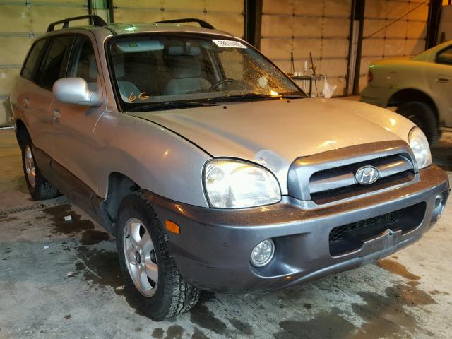 KM8SC13E56U101321 - 2006 HYUNDAI SANTA FE G SILVER photo 1