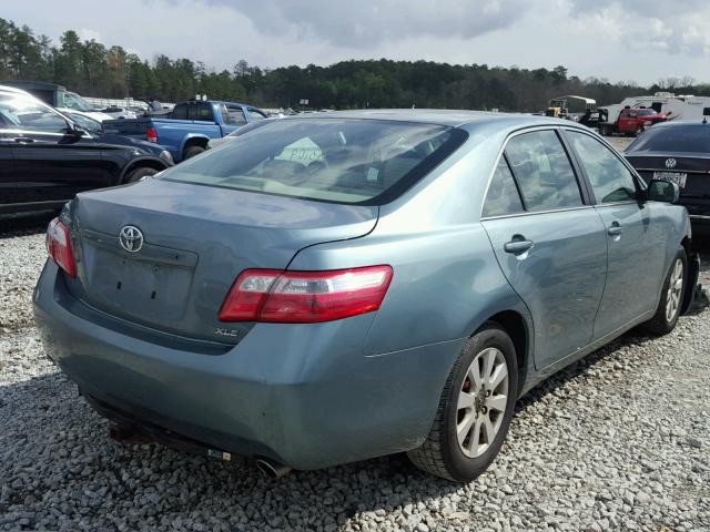 4T4BE46K79R129662 - 2009 TOYOTA CAMRY BASE GREEN photo 4