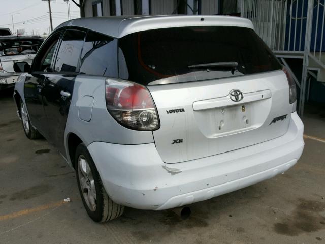 2T1KR32E67C657667 - 2007 TOYOTA COROLLA MA SILVER photo 3