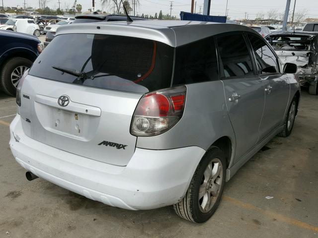 2T1KR32E67C657667 - 2007 TOYOTA COROLLA MA SILVER photo 4