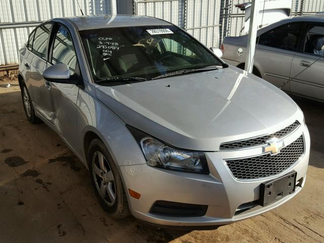 1G1PF5S91B7295084 - 2011 CHEVROLET CRUZE LT SILVER photo 1