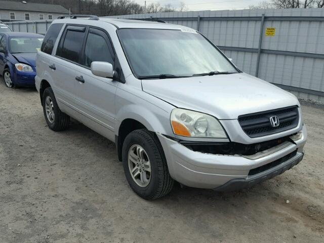 5FNYF18535B026978 - 2005 HONDA PILOT EXL GRAY photo 1