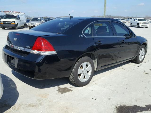 2G1WB58K979386322 - 2007 CHEVROLET IMPALA LS BLACK photo 4