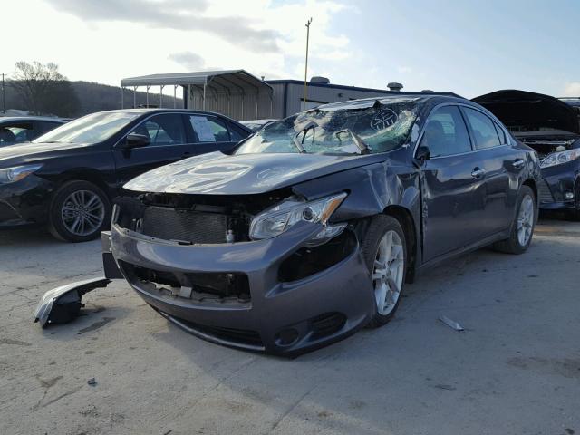 1N4AA51E09C846512 - 2009 NISSAN MAXIMA S GRAY photo 2