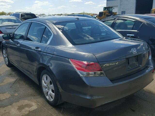 1HGCP26809A056773 - 2009 HONDA ACCORD EX- SILVER photo 3