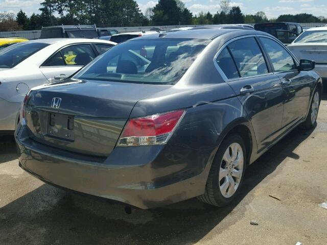 1HGCP26809A056773 - 2009 HONDA ACCORD EX- SILVER photo 4