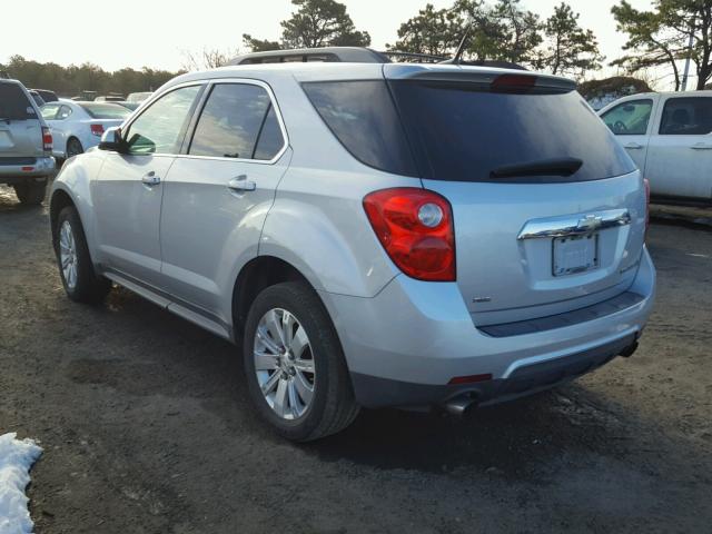 2CNFLNEY9A6309080 - 2010 CHEVROLET EQUINOX LT SILVER photo 3