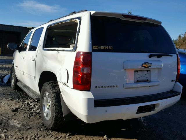 1GNFK26349R252951 - 2009 CHEVROLET SUBURBAN K WHITE photo 3