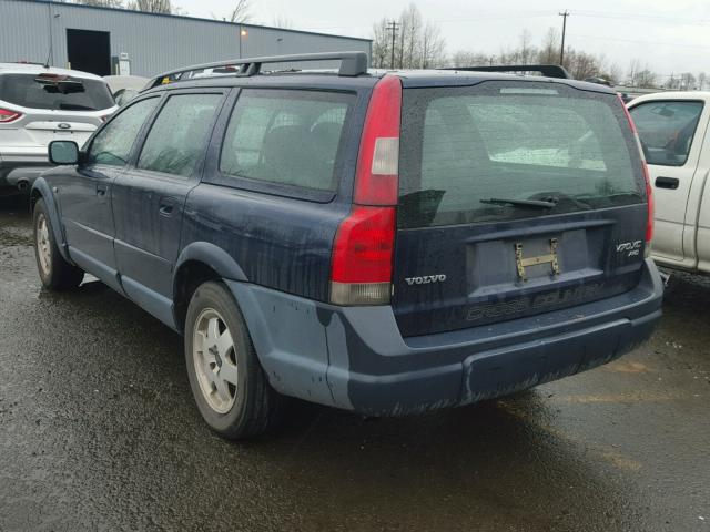 YV1SZ58DX11035752 - 2001 VOLVO V70 XC BLUE photo 3