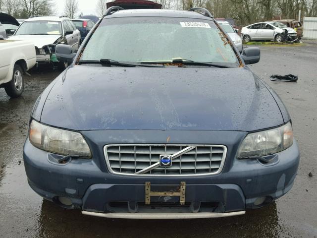 YV1SZ58DX11035752 - 2001 VOLVO V70 XC BLUE photo 9