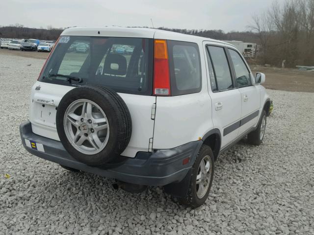 JHLRD18671C030268 - 2001 HONDA CR-V EX WHITE photo 4