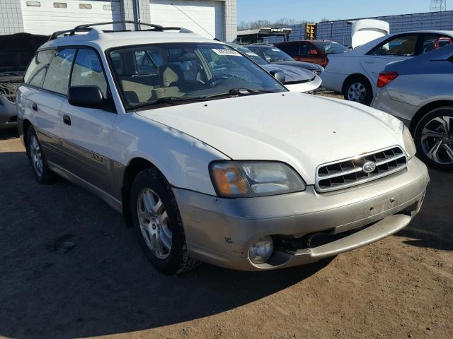 4S3BH675717626742 - 2001 SUBARU LEGACY OUT WHITE photo 1