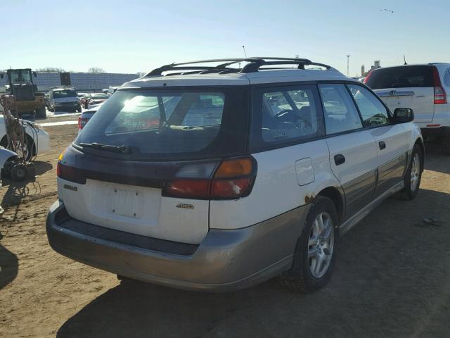 4S3BH675717626742 - 2001 SUBARU LEGACY OUT WHITE photo 3