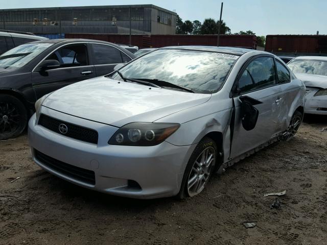 JTKDE167690280168 - 2009 TOYOTA SCION TC SILVER photo 2