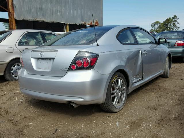 JTKDE167690280168 - 2009 TOYOTA SCION TC SILVER photo 4