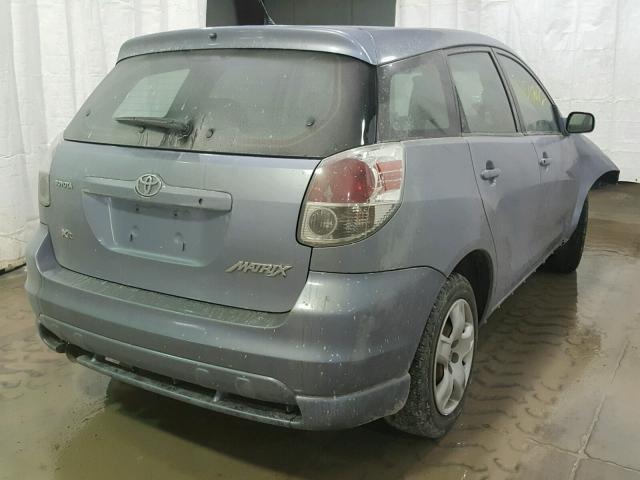 2T1KR32E27C682372 - 2007 TOYOTA COROLLA MA BLUE photo 4