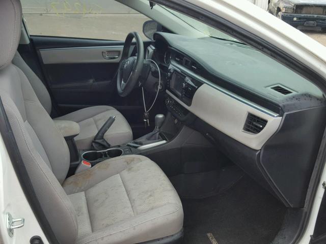 5YFBPRHE6EP158445 - 2014 TOYOTA COROLLA EC 白色 照片 5