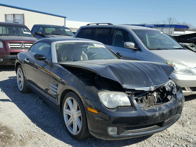 1C3AN69LX5X036819 - 2005 CHRYSLER CROSSFIRE BLACK photo 1