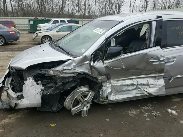 5FNRL5H97BB036013 - 2011 HONDA ODYSSEY TO SILVER photo 9