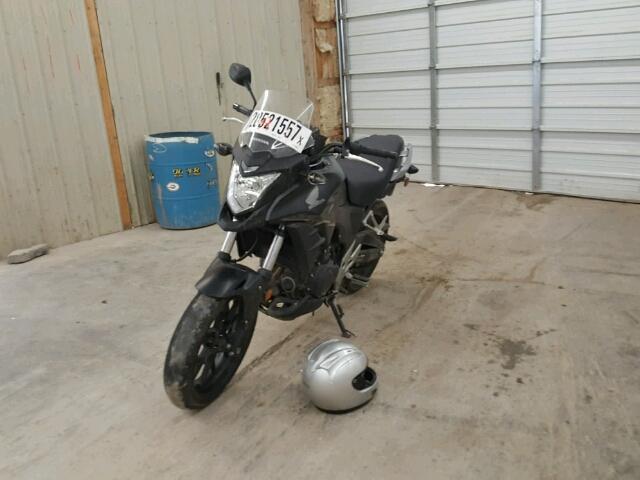 MLHPC4611D5000995 - 2013 HONDA CB500 BLACK photo 2