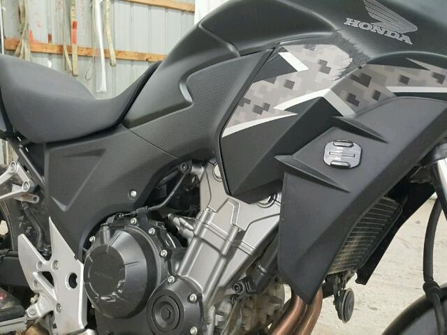 MLHPC4611D5000995 - 2013 HONDA CB500 BLACK photo 9