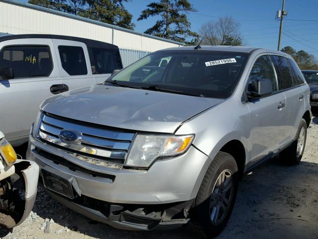 2FMDK3GC8ABB66128 - 2010 FORD EDGE SE SILVER photo 2