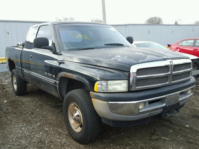 3B7HF13Z71M585322 - 2001 DODGE RAM 1500 BLACK photo 1