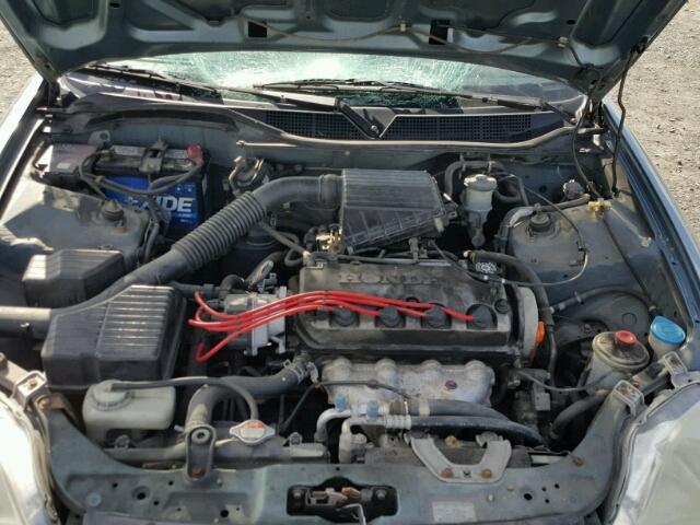 2HGEJ6614YH576754 - 2000 HONDA CIVIC BASE BLUE photo 7