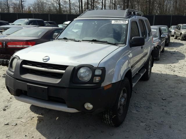 5N1ED28T33C658446 - 2003 NISSAN XTERRA XE SILVER photo 2