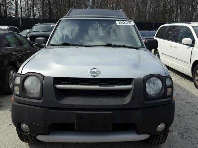 5N1ED28T33C658446 - 2003 NISSAN XTERRA XE SILVER photo 9