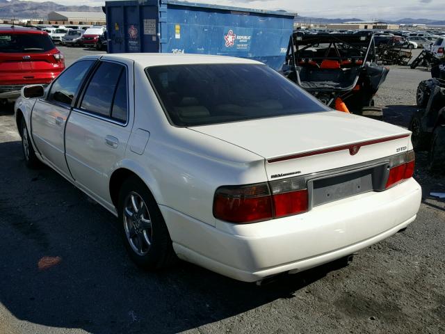 1G6KY5497XU921385 - 1999 CADILLAC SEVILLE ST WHITE photo 3