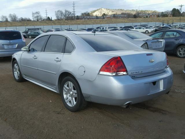 2G1WB5E39E1113115 - 2014 CHEVROLET IMPALA LIM SILVER photo 3